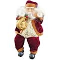 Miniatyrbillede 1 af 5: Juleplys Dekorationsdukker Siddende Hylde Julemand Figur Julefest Fleksible Pynt Fyldte Dekoration til H