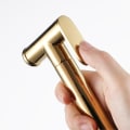 Miniatyrbilde 2 av 3: Gull håndholdt bidet spray hånddusj kaldtvanns toalett h
