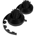 Miniatyrbilde 1 av 5: Svart plast hagekant 20 meter med 60 ankerpinner Flexi
