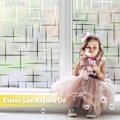 Miniatyrbillede 4 af 5: Statisk frosted film til vinduer - Beskyttelse af privatlivets fred