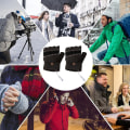 Pikkukuva 3 / 5: USB-lämmitteinen hanskat miehille ja naisille, harmaa, USB-kädenlämmitin Wi