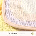 Miniatyrbillede 5 af 5: 40x60cm Sød Kat Bademåtte Toast, Blød og Absorberende Mikrofiber Bademåtte, Skridsikker Shaggy Brusekarpet, Maskinvaskbar