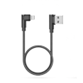 Miniatyrbilde 1 av 4: 1 stk. Kompatibel Apple rettvinklet flettet datakabel 1m