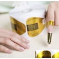 Miniatyrbild 4 av 4: 100 st Nail Art Forms Sticker Nail Forms Extension Guide Självhäftande Tips för Akryl UV Gel N