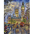Miniatyrbild 1 av 3: 2 stycken Diamantmålning Kit - 16x12 tum Rund Full Borr Big Ben London Diamantkonst Kit för Vuxna
