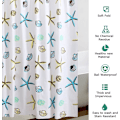 Miniatyrbillede 3 af 5: Mildew Resistant Shower Curtains - Ekstra Lange Shower Curtains wit