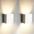 Miniatyrbillede 1 af 5: LED indendørs væglampe sæt 2,3000K LED væglampe, 6W varm hvid L