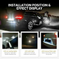 Miniatyrbillede 3 af 5: 42 stk. T10 LED-bilpære (hvid), Universal Car LED SMD-pærer Kit I