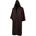 Miniatyrbillede 2 af 5: (Brun) Hættekappe Gotisk Middelalderlig Kostume til at lege som en Samurai, Velegnet til Cosplay H M size