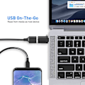 Miniatyrbillede 5 af 5: USB C til USB 3.0 Adapter (3-pak), USB-C til USB-A Hun OTG Adapter USB Type C Adapter Kompatibel med