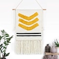 Pikkukuva 1 / 5: Makrame-seinävaate Tapetti Boho Chic Bohemian Koti Sisustus Nuputettu Geometrinen Seinätaide Bohemian Tausta Kaunis Asun