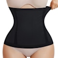 Miniatyrbillede 1 af 5: （Sort, S/M）Talje-træner til kvinder Tummy Control Girdle Band Wais