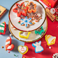 Miniatyrbillede 3 af 5: Julekageudstikkere 2\" til 3,5\" Kageudstikkere 9 Styk Julefigurer