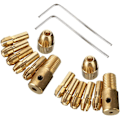 Miniatyrbild 1 av 5: 14 st 0,5-3 mm Liten Elektrisk Borrchuck Mikro-Twist Clampin