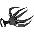 Miniatyrbild 2 av 5: Halloween Knuckle Finger Extension, 3D-tryckt läskig skeletthand fest skräck rekvisita dekoration (Rig