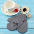 Miniatyrbillede 5 af 5: 6 par baby strikkede handsker elastiske fuld finger handsker neutr