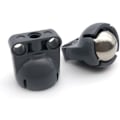 Miniatyrbillede 3 af 4: (3×3×3cm) 5 stk. 92911 bb607 universalhjul i rustfrit stål, kompatibelt med EV3 robot 6023956 4610380 99948 byggeklodser