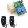 Miniatyrbilde 1 av 4: Sikker fjernkontrollbryter DC 12V trådløs 433Mhz RF 10A relé