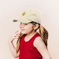Miniatyrbillede 2 af 3: 1 pakke Smiley Face Toddler Baseball Cap Drenge Baseball Cap Børn Vaskbar Sjov Hat Justerbar Beige