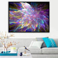 Miniatyrbild 2 av 5: MH-(30x40cm)5d Diy Ab Diamantmålning Färgglad Blomma Aurora P