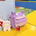 Miniatyrbild 2 av 5: 8 stycken nyckelringar, sensoriska snacks Pop It fingertopp nyckelring spinnerleksaker, barnens julnyckel