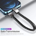 Miniatyrbild 3 av 5: Läderarmband Smart Armband USB Laddning USB Bärbar Reseladdare för Män Kvinnor Android/iPhone (Typ C) 7.9\"