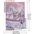 Miniatyrbilde 2 av 5: MH-5D Diamantmaleri Hest 30x40cm (Stil 1)