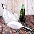 Miniatyrbilde 3 av 5: 2 stk. Hjelpeskuffe i plast, multifunksjonell for is, mel, ris, popcorn, dyremat, mykt gummigrep - Hvit