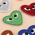 Miniatyrbillede 2 af 5: Multi-Color Love Klud Mærkat (13) Tegneserie Farve Kærlighed Embr