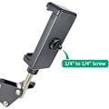 Miniatyrbillede 4 af 5: 6 stk. (sort) 1/4 til 1/4 han kamera skrue adapter til DSLR kamera skulder montering kamera bur lys S