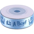Miniatyrbild 2 av 4: 2 rullar babyshower dopgåva festgåva fläckband (blå
