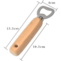 Miniatyrbillede 5 af 5: Flaskeåbnere, 10 stk. Træhåndtag Holdbar Bærbar Ølbot
