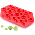 Pikkukuva 2 / 5: 1 kpl 3D Timantit Pieni Helmi Kylmä Jääkuutio Jello Candy Epoxy Plaste Suklaa Silikonimuotti Dia.