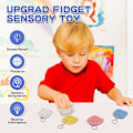 Miniatyrbild 3 av 5: Pop-sensoriska leksaker, dubbelsidig stressreducerande pop-leksak, labyrintspel för barn & vuxna för att lindra ångest, bärbar lugnande fidget