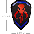 Miniatyrbild 3 av 5: 6-pack Mythosaur reflexvästar - Infraröda lappar