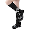 Pikkukuva 2 / 5: Naisten ja tyttöjen jalkasukat, Kawaii Y2K -jalkasukat, Goth Lolita -tarvikkeet
