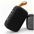 Pikkukuva 2 / 5: Pieni kaiutin - Mini stereobluetooth-kaiutin subwooferilla, kannettava langaton kaiutin handsfree-hihnalla, mini kaiutin patikointiin, pyöräilyyn, autoon