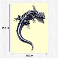 Miniatyrbilde 3 av 5: 3D Forum Hovedlys Gecko Form Bilklistremerke, Firfisle Gec