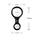 Miniatyrbilde 5 av 5: （Gullfarge）Figur 8 Descender Utforutstyr 35KN Aluminium C