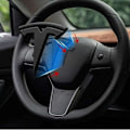 Miniatyrbillede 2 af 5: 3 Pak Tesla Bil Logo Ratstyre Dekaler til Tesla Mode