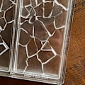 Miniatyrbillede 2 af 4: Chokoladeform i Crack-Form Polycarbonat Energibarforme Chokoladeproducent