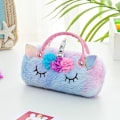 Miniatyrbilde 2 av 6: (Fiolett) Pluss Unicorn Brilleetui Reise Hard Shell Solbriller Etui med Håndtak Brillebeskyttelse