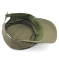 Miniatyrbillede 3 af 5: Ensfarvet flad top unisex kasket (armygrøn), justerbar fashion M