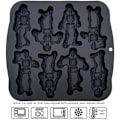 Miniatyrbillede 2 af 5: Hule Skelet Bageform Skeletformet Kageform Silikon Kranie Bageform