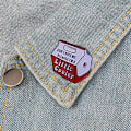 Miniatyrbillede 3 af 5: Don't hate me because I'm a little cool Ord Enamel Pin Socialt Ubehagelig Badge Taske Tøj Lapel Pin Punk Smykker Gave
