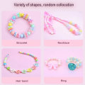 Miniatyrbillede 2 af 5: Børns DIY Perler Sæt DIY Armbånd Perler Kit Børns Smykkefremstilling DIY Armbånd Halskæder Børn til Makin