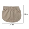 Miniatyrbilde 4 av 4: (2 stk) Justerbar Elastisk Midjeutvider Maternity Bukser Exten