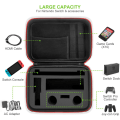Miniatyrbilde 2 av 5: Etui for NS Switch/Switch OLED (Svart) - Deluxe Hard Shell Carrying Case for Switch Console, Switch