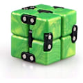 Miniatyrbilde 2 av 4: (Smaragdgrønn) Little Golden Elephant Oppgradert Infinity Cube Fidget Leke, Kul Mini Gadget Best for Stress og Angstlindring og Drep Tid, Spesiell Des
