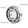 Miniatyrbilde 4 av 5: 10PCS Ball Bearings Dobbelt Skjermet Dyp Groove Ball Bearings ABE